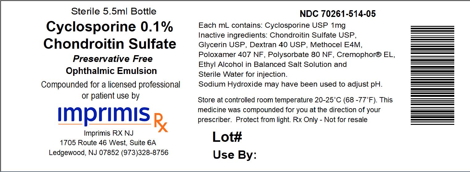 Cyclosporinechondroitin Sulfate Pf